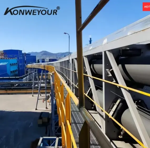 Cinturón tubular ukaxa mä transportador ukhamawa.